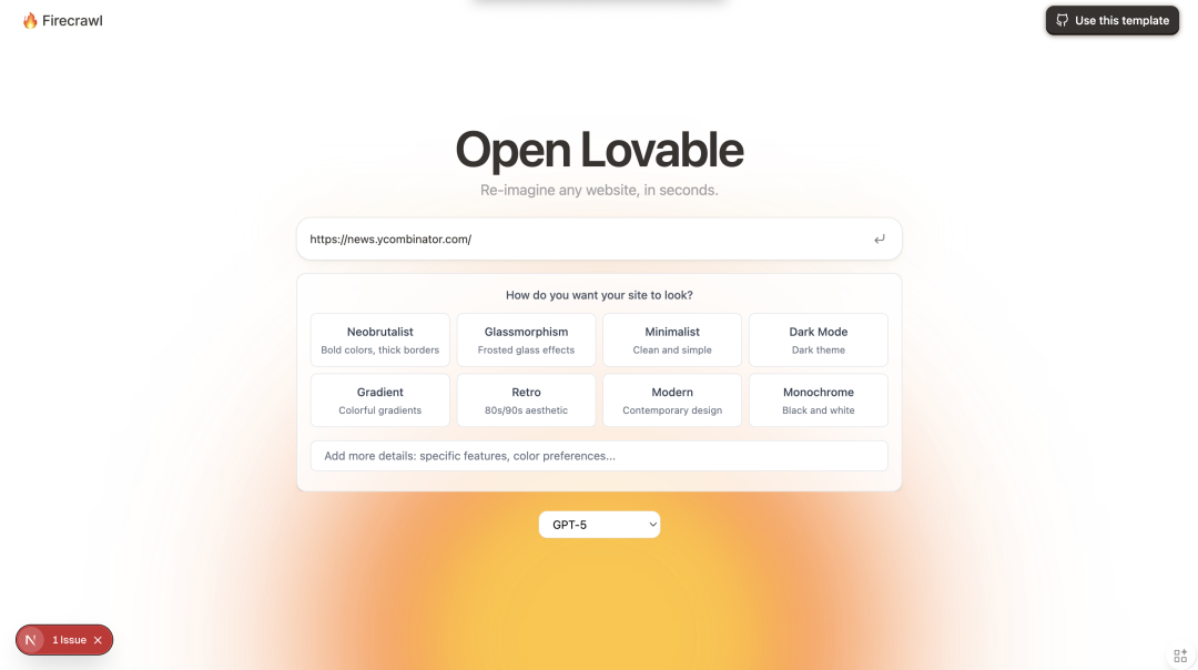 Open Lovable: AI-Powered Website-to-React Converter in Seconds!